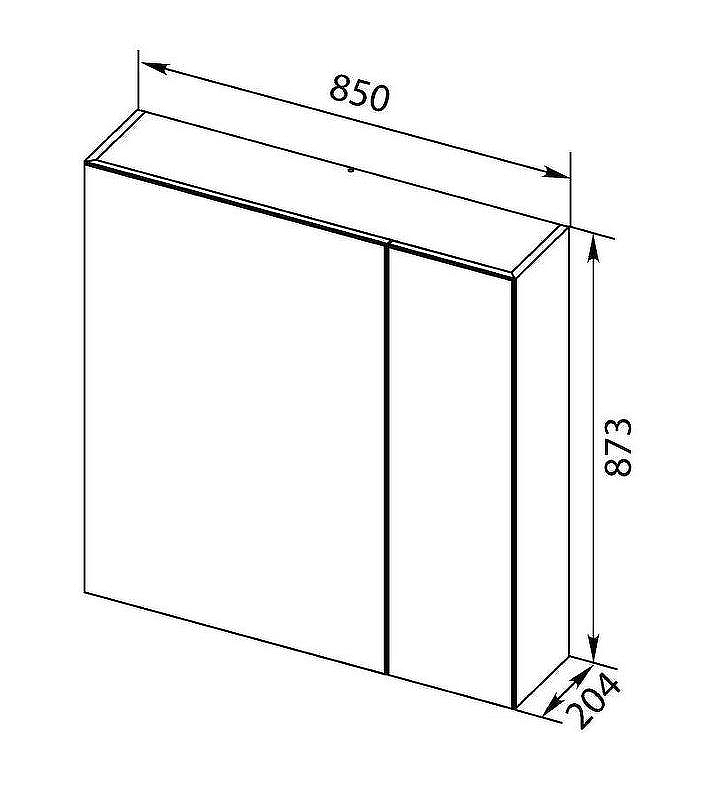 Зеркальный шкаф Aquanet Нью-Йорк 85 L 203954 Орех, купить, цена, заказать, магазин, доставка, скидка, промокод, купить, цена, заказать, магазин, доставка, скидка, промокод