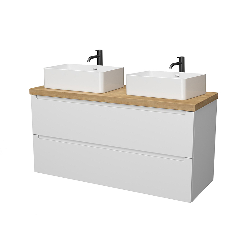 Тумба под раковину ЗОВ Дион 120 D120BM подвесная цвет Белый матовый, купить, цена, заказать, магазин, доставка, скидка, промокод, купить, цена, заказать, магазин, доставка, скидка, промокод