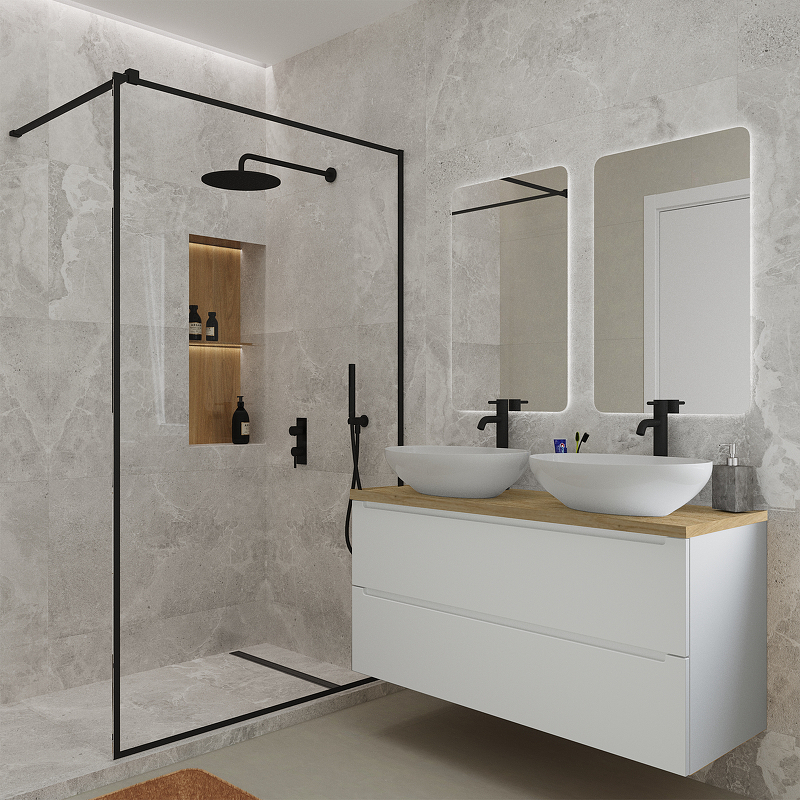 Тумба под раковину ЗОВ Дион 120 D120BM подвесная цвет Белый матовый, купить, цена, заказать, магазин, доставка, скидка, промокод, купить, цена, заказать, магазин, доставка, скидка, промокод