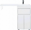 Тумба с раковиной Aquanet Токио 110 R 239207 Белая, купить, цена, заказать, магазин, доставка, скидка, промокод, купить, цена, заказать, магазин, доставка, скидка, промокод