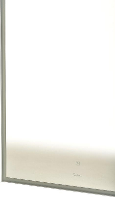 Зеркало Sintesi Kanto 70 SIN-SPEC-KANTO-CROMO-70 с подсветкой Хром матовый с сенсорным выключателем