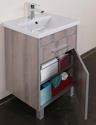 Тумба под раковину Onika Натали 50 Ясень шимо светлый