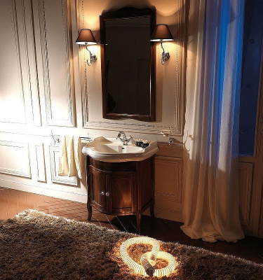 Зеркало Kerasan Retro 65 731340 Орех