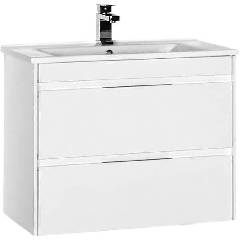 Тумба под раковину Aquanet Тулон 85 182724 подвесная Белая, купить, цена, заказать, магазин, доставка, скидка, промокод, купить, цена, заказать, магазин, доставка, скидка, промокод