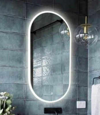 Зеркало Relisan Melina 550х1000 Гл000024394 с подсветкой с сенсорным выключателем