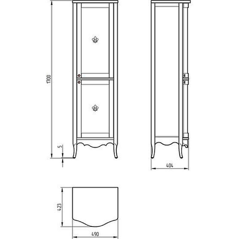 Шкаф пенал Migliore Bella 50 R 25935 Оливковый, купить, цена, заказать, магазин, доставка, скидка, промокод, купить, цена, заказать, магазин, доставка, скидка, промокод