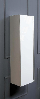 Шкаф пенал Boheme Armadi Art Vallessi 35 836-W подвесной Белый глянец