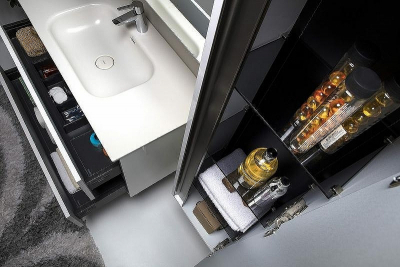 Шкаф пенал Boheme Armadi Art Vallessi 35 836-W подвесной Белый глянец