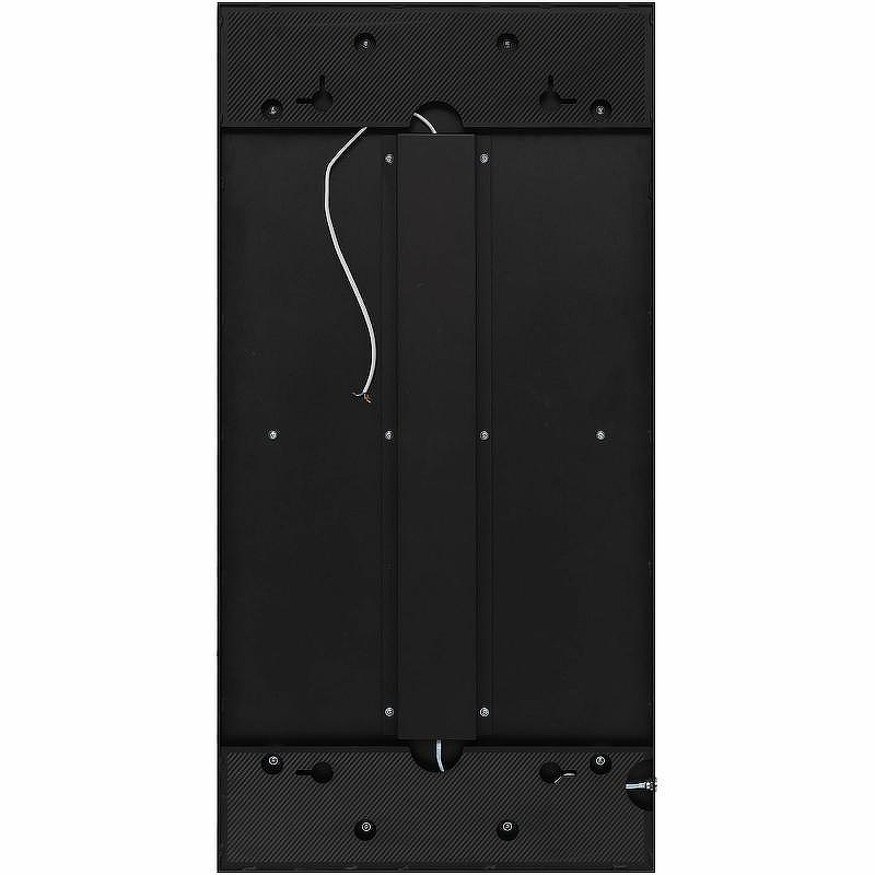 Зеркало Allen Brau Infinity 50 1.21021.BL с подсветкой Черное с сенсорным выключателем, купить, цена, заказать, магазин, доставка, скидка, промокод, купить, цена, заказать, магазин, доставка, скидка, промокод