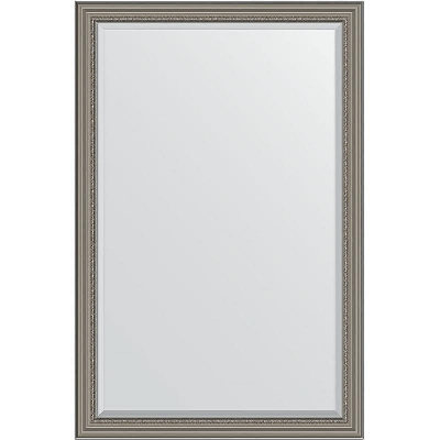 Зеркало Evoform Exclusive 176х116 BY 1317 с фацетом в багетной раме - Римское серебро 88