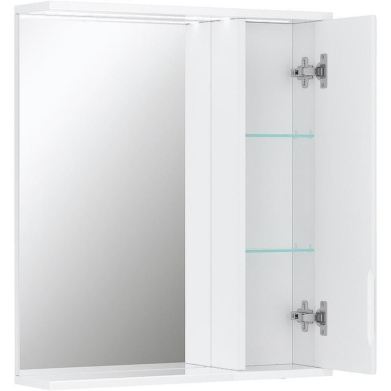 Зеркало со шкафом Volna Joli 60 R zsJOLI60.R-01 с подсветкой Белое, купить, цена, заказать, магазин, доставка, скидка, промокод, купить, цена, заказать, магазин, доставка, скидка, промокод