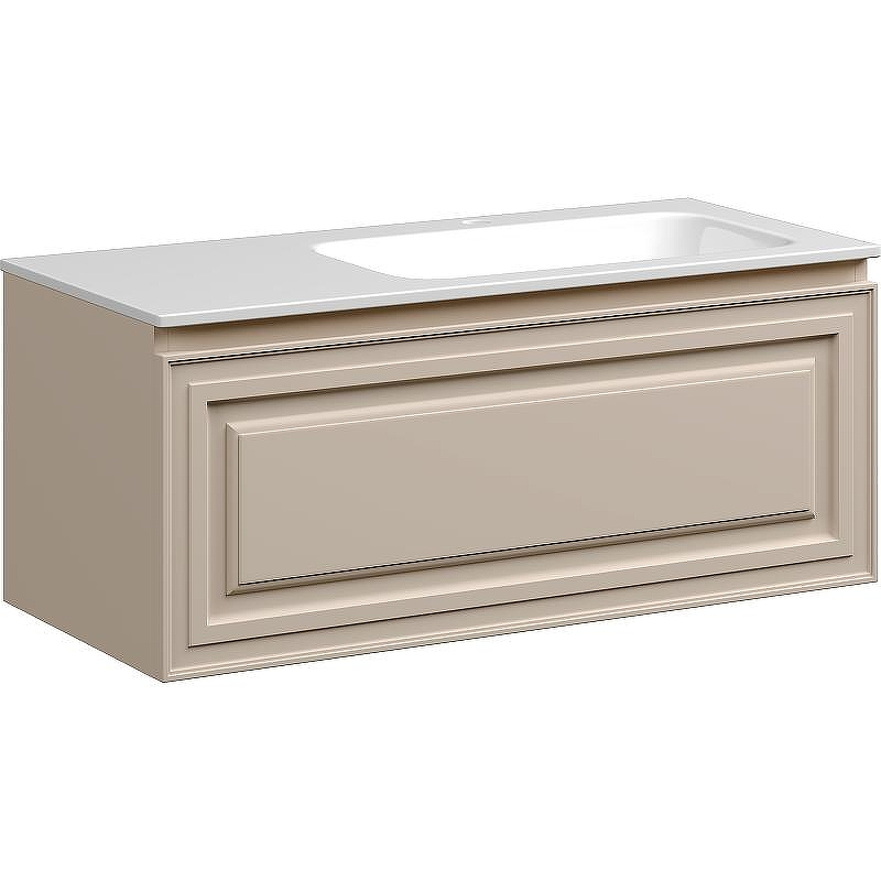 Тумба под раковину Sancos Very 100 R VR100RCE подвесная Beige Soft, купить, цена, заказать, магазин, доставка, скидка, промокод, купить, цена, заказать, магазин, доставка, скидка, промокод