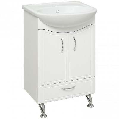 Тумба под раковину Runo Севилья 50 00000000792 Белая