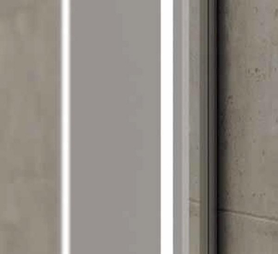 Зеркало SanVit Дорадо 80 zdor080 с подсветкой с кнопочным выключателем