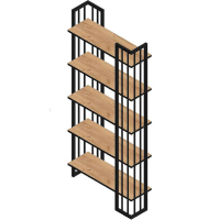 Стеллаж Sanflor Тетрис 1500 69 С20867 Дуб крафт золотой Черный муар, купить, цена, заказать, магазин, доставка, скидка, промокод, купить, цена, заказать, магазин, доставка, скидка, промокод