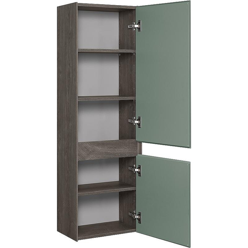 Шкаф пенал Aquaton Форест 40 1A278603FR9C0 Дуб рошелье Сумеречный голубой, купить, цена, заказать, магазин, доставка, скидка, промокод, купить, цена, заказать, магазин, доставка, скидка, промокод