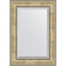 Зеркало Evoform Exclusive 120х72 BY 3454 с фацетом в багетной раме - Состаренное серебро с орнаментом 120, купить, цена, заказать, магазин, доставка, скидка, промокод, купить, цена, заказать, магазин, доставка, скидка, промокод