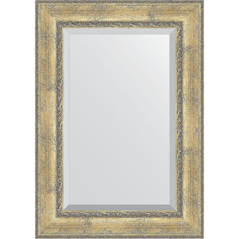 Зеркало Evoform Exclusive 120х72 BY 3454 с фацетом в багетной раме - Состаренное серебро с орнаментом 120, купить, цена, заказать, магазин, доставка, скидка, промокод, купить, цена, заказать, магазин, доставка, скидка, промокод