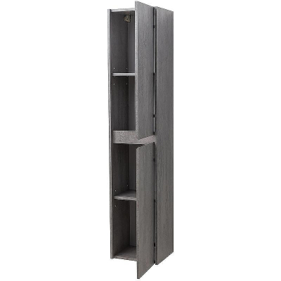 Шкаф пенал BelBagno Kraft 33 R KRAFT-1600-2A-SC-CG-R подвесной Cemento Grigio