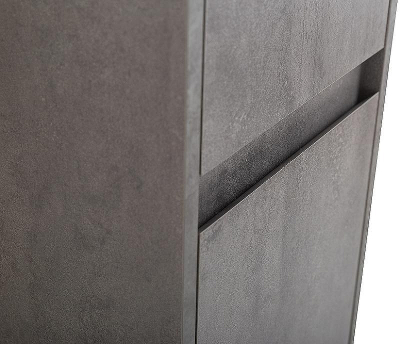 Шкаф пенал BelBagno Kraft 33 R KRAFT-1600-2A-SC-CG-R подвесной Cemento Grigio
