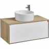 Тумба под раковину Aquaton Либерти 90 1A279901LYC70 подвесная Дуб эльвезия Белая, купить, цена, заказать, магазин, доставка, скидка, промокод, купить, цена, заказать, магазин, доставка, скидка, промокод