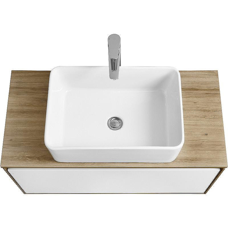 Тумба под раковину Aquaton Либерти 90 1A279901LYC70 подвесная Дуб эльвезия Белая, купить, цена, заказать, магазин, доставка, скидка, промокод, купить, цена, заказать, магазин, доставка, скидка, промокод