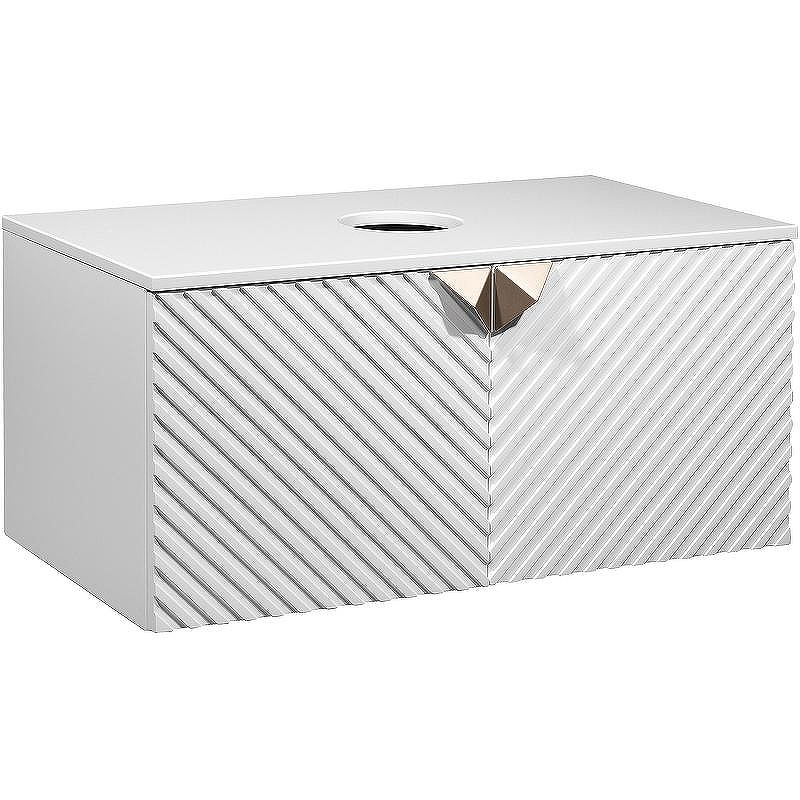 Тумба под раковину Runo Андорра 85 00-00002019 подвесная Белая, купить, цена, заказать, магазин, доставка, скидка, промокод, купить, цена, заказать, магазин, доставка, скидка, промокод