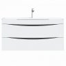 Тумба с раковиной Iddis Cloud 100 подвесная Белая, купить, цена, заказать, магазин, доставка, скидка, промокод, купить, цена, заказать, магазин, доставка, скидка, промокод