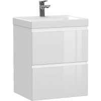 Тумба под раковину Cersanit Moduo 50 64139 подвесная Белая, купить, цена, заказать, магазин, доставка, скидка, промокод, купить, цена, заказать, магазин, доставка, скидка, промокод