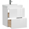 Тумба под раковину Cersanit Moduo 50 64139 подвесная Белая, купить, цена, заказать, магазин, доставка, скидка, промокод, купить, цена, заказать, магазин, доставка, скидка, промокод