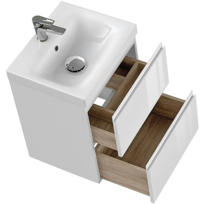 Тумба под раковину Cersanit Moduo 50 64139 подвесная Белая