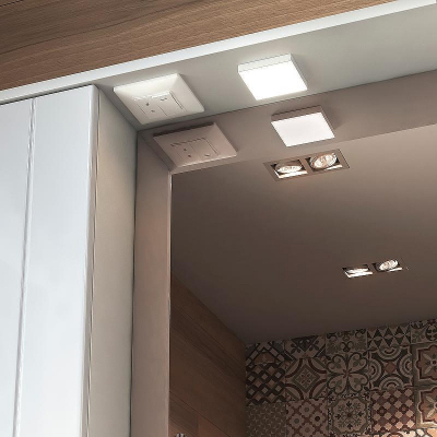 Зеркало со шкафом Vigo Diana 50 L z.DIA.50.L.El с подсветкой Белое