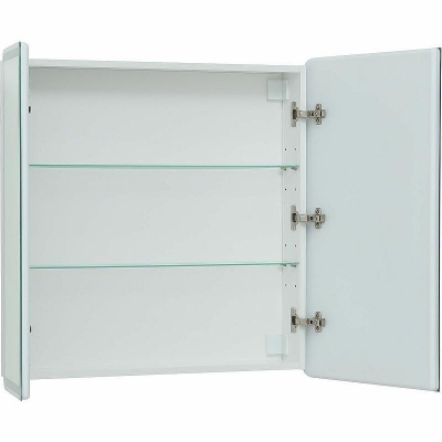 Зеркальный шкаф Aquanet Оптима 70 311861 с подсветкой Белый