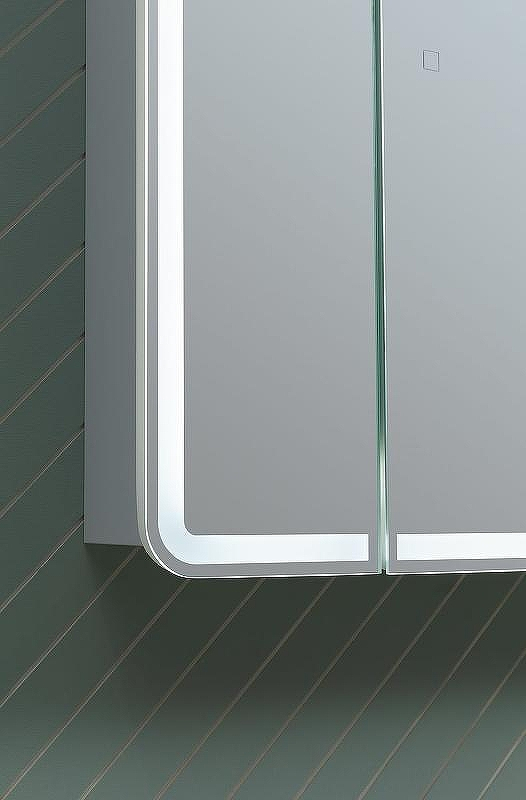 Зеркальный шкаф Aquanet Оптима 70 311861 с подсветкой Белый, купить, цена, заказать, магазин, доставка, скидка, промокод, купить, цена, заказать, магазин, доставка, скидка, промокод