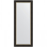 Зеркало Evoform Exclusive 144х59 BY 3929 с фацетом в багетной раме - Черное дерево с золотом 71, купить, цена, заказать, магазин, доставка, скидка, промокод, купить, цена, заказать, магазин, доставка, скидка, промокод
