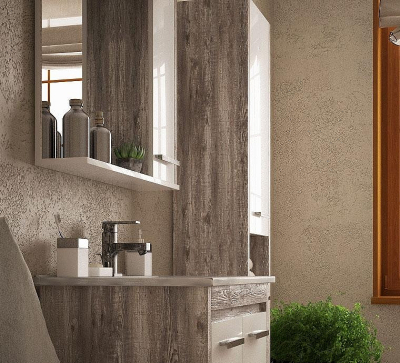 Тумба под раковину Corozo Лорена 75 SD-00000355 Антик Белая