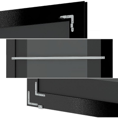 Зеркало Evoform Exclusive-G Floor 202х82 BY 6389 с гравировкой в багетной раме - Серебряная кольчуга 88