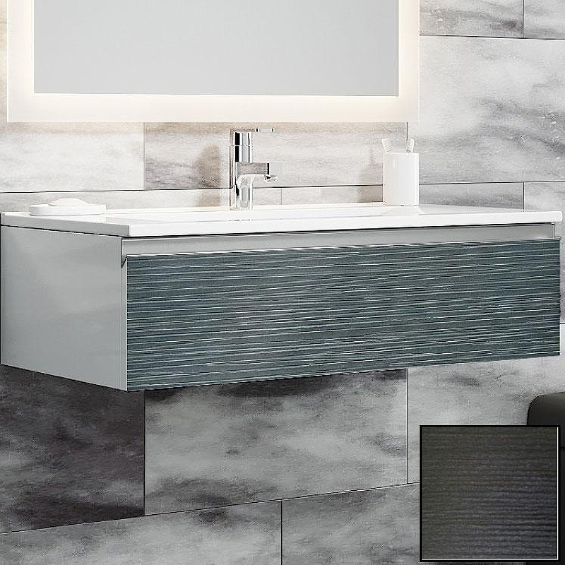 Тумба с раковиной SanVit Авеню-1 100 kavenu1100 с фактурой под дерево подвесная Венге, купить, цена, заказать, магазин, доставка, скидка, промокод, купить, цена, заказать, магазин, доставка, скидка, промокод