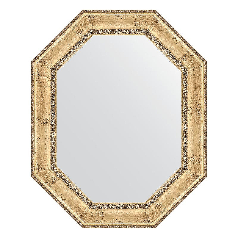 Зеркало Evoform Polygon 102х82 BY 7264 в багетной раме - Состаренное серебро с орнаментом 120, купить, цена, заказать, магазин, доставка, скидка, промокод, купить, цена, заказать, магазин, доставка, скидка, промокод