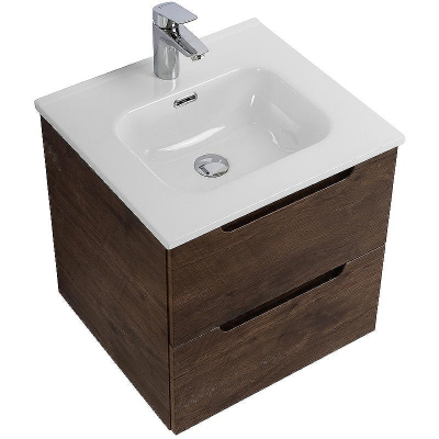 Тумба под раковину BelBagno Etna 50 ETNA-500-2C-SO-RW подвесная Rovere Moro