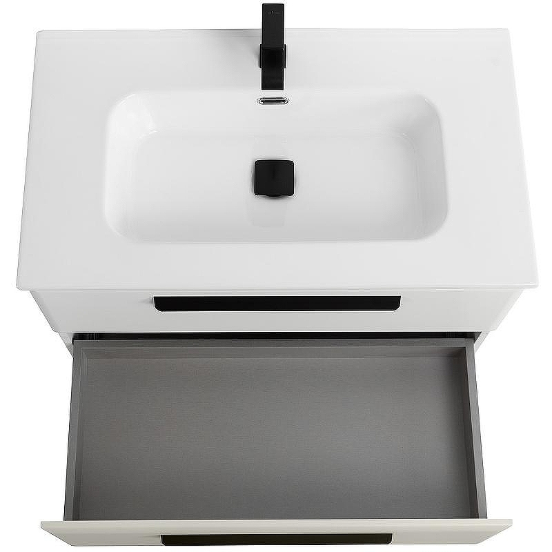 Тумба под раковину Cezares Eco-Cer-N 80 ECO-CER-N-800-2C-SO-AS-P подвесная Альпака брашированная без ручек, купить, цена, заказать, магазин, доставка, скидка, промокод, купить, цена, заказать, магазин, доставка, скидка, промокод