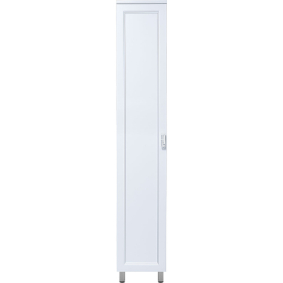 Шкаф пенал Misty Дива 35 L П-Див05035-013ПрЛ Белый