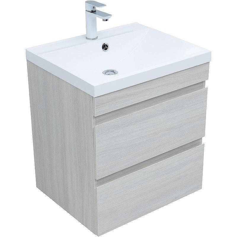 Тумба под раковину Aquanet Нота New 58 334203 подвесная Дуб холден, купить, цена, заказать, магазин, доставка, скидка, промокод, купить, цена, заказать, магазин, доставка, скидка, промокод