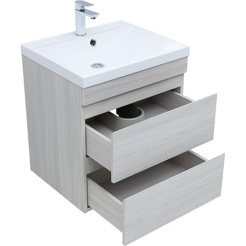 Тумба под раковину Aquanet Нота New 58 334203 подвесная Дуб холден, купить, цена, заказать, магазин, доставка, скидка, промокод, купить, цена, заказать, магазин, доставка, скидка, промокод