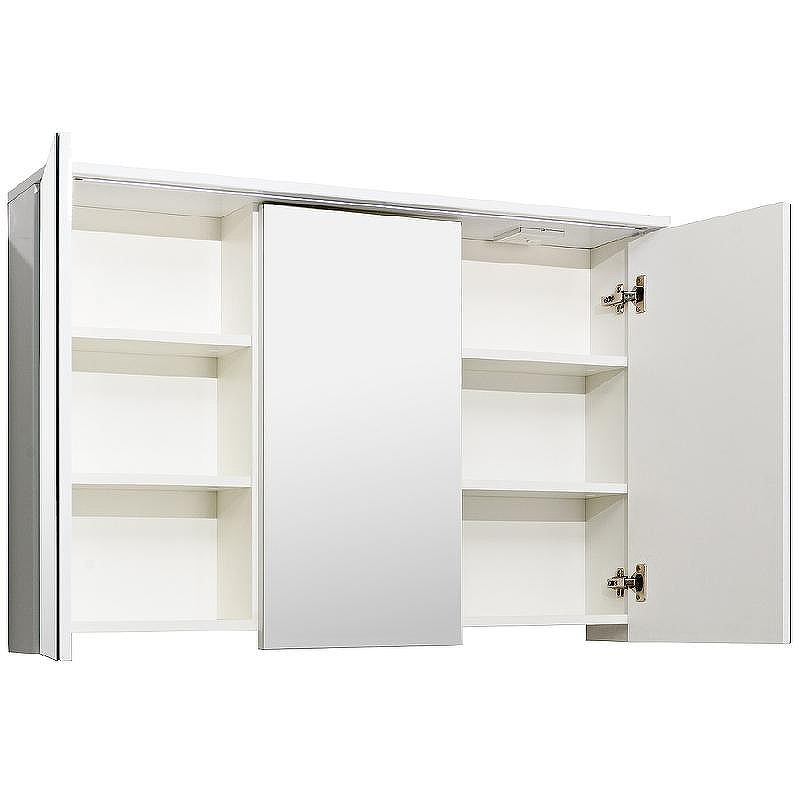 Зеркальный шкаф Runo Лира 105 00-00000254 с подсветкой Белый, купить, цена, заказать, магазин, доставка, скидка, промокод, купить, цена, заказать, магазин, доставка, скидка, промокод