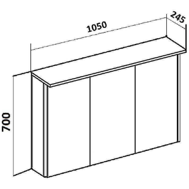 Зеркальный шкаф Runo Лира 105 00-00000254 с подсветкой Белый, купить, цена, заказать, магазин, доставка, скидка, промокод, купить, цена, заказать, магазин, доставка, скидка, промокод