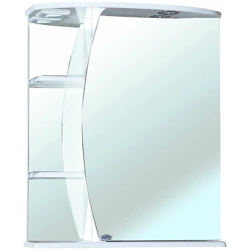 Зеркальный шкаф Bellezza Луна 60 R 4612609001010 с подсветкой Белый, купить, цена, заказать, магазин, доставка, скидка, промокод, купить, цена, заказать, магазин, доставка, скидка, промокод