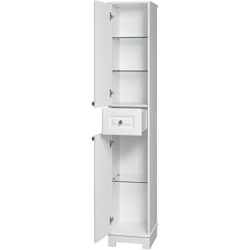 Шкаф пенал Misty Ларго 35 L Лар-05035-0101Л Белый матовый, купить, цена, заказать, магазин, доставка, скидка, промокод, купить, цена, заказать, магазин, доставка, скидка, промокод