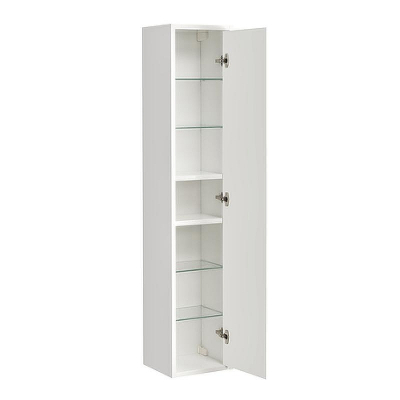 Шкаф пенал Aquaton Римини 30 1A232703RN010 подвесной Белый глянец