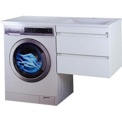 Тумба под раковину Misty Фостер 120 Э-Фос01055-012Я подвесная Белая